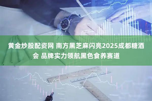 黄金炒股配资网 南方黑芝麻闪亮2025成都糖酒会 品牌实力领航黑色食养赛道